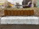 Бордюр садовий металевий 170x920мм (9 ламелей)