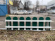 Парканчик для клумби металевий 300x1000мм (7 ламелей)